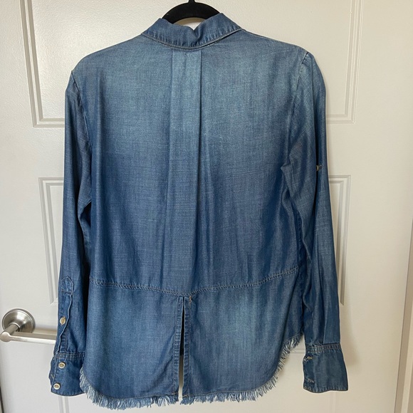 Nordstroms / Side Stitch denim top - Picture 2 of 3